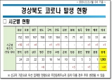 경북도, 21일 0시 기준 도내 코로나 확진자 국내 48명 발생