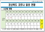 경북도, 31일 0시 기준 코로나 확진자 16명 발생