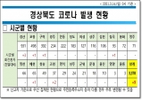 경북도, 14일 0시 기준 코로나 확진자 9명 발생