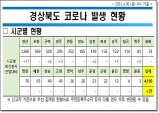 경북도, 30일 0시 기준 코로나 확진자 29명 발생