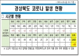 경북도, 23일 0시 기준 코로나 확진자 도내 22명 발생