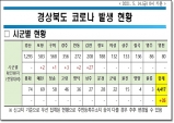 경북도, 14일 0시 기준 코로나 확진자 도내 35명 발생