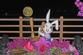달성군, 송해공원에 둥근 보름달이 떴습니다!!!