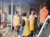 군위 소보면, 자원봉사자 주택 화재현장 복구에 나서!