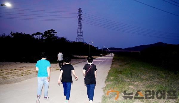 감천 산책로, 불~ 밝히다-도로철도과(사진5).jpg