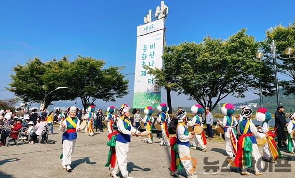 비산나루터 문화축제 풍물단 공연.jpg